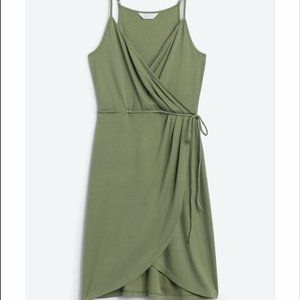 41 HAWTHORN Annora Faux Wrap Knit Dress